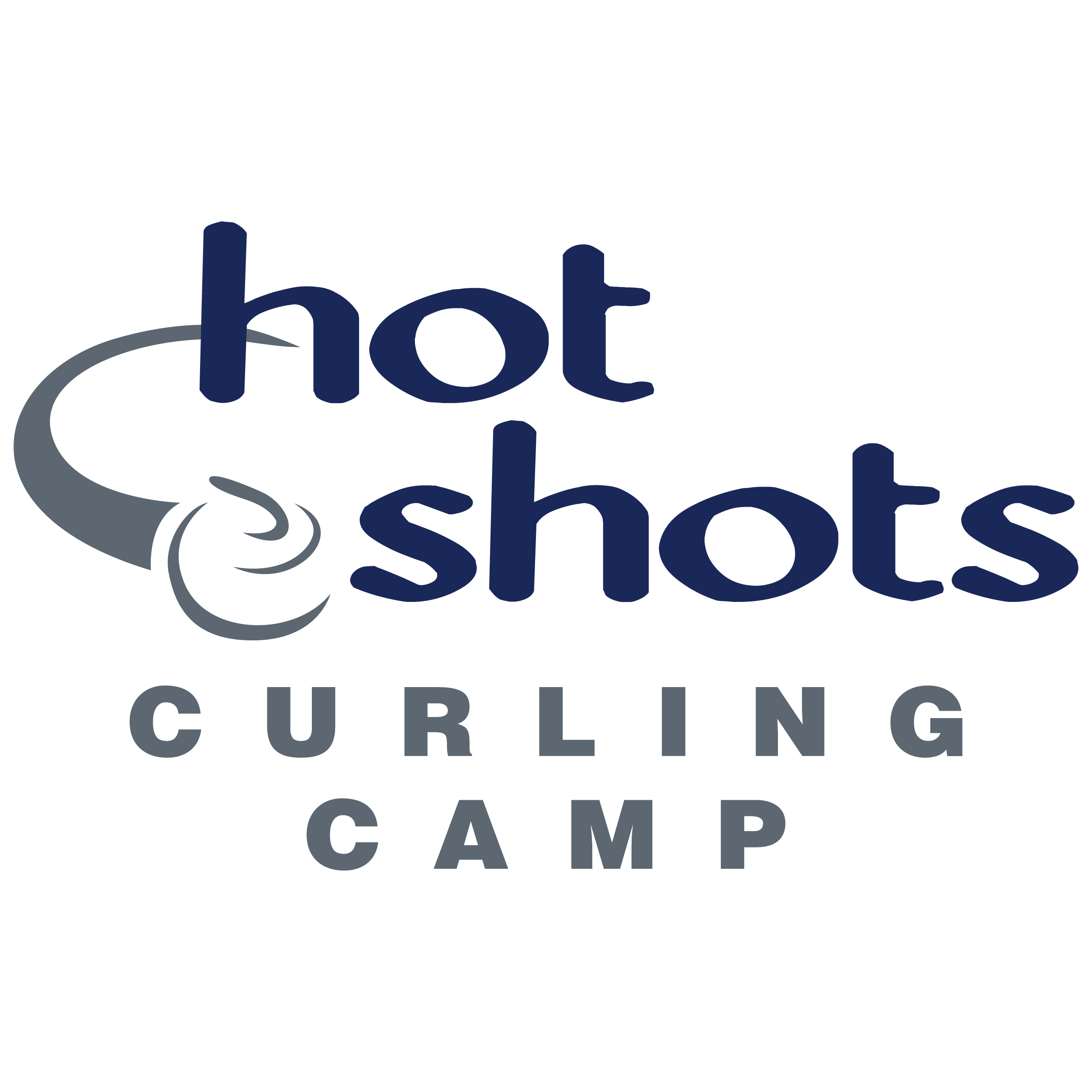 Hot Shots Curling Camp Logo - Square 2