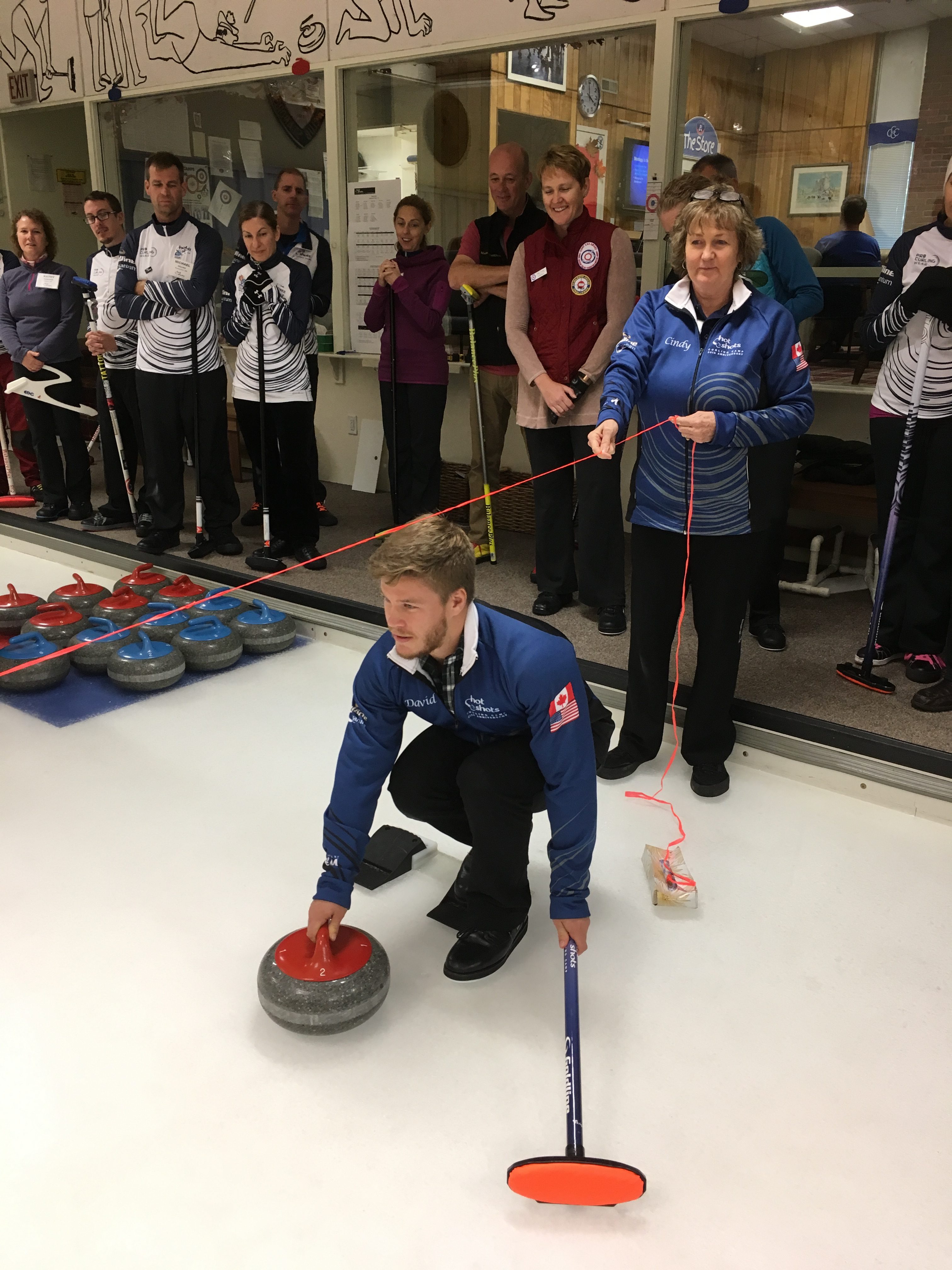 Line of Delivery 2 - Hot Shots Curling Camp
