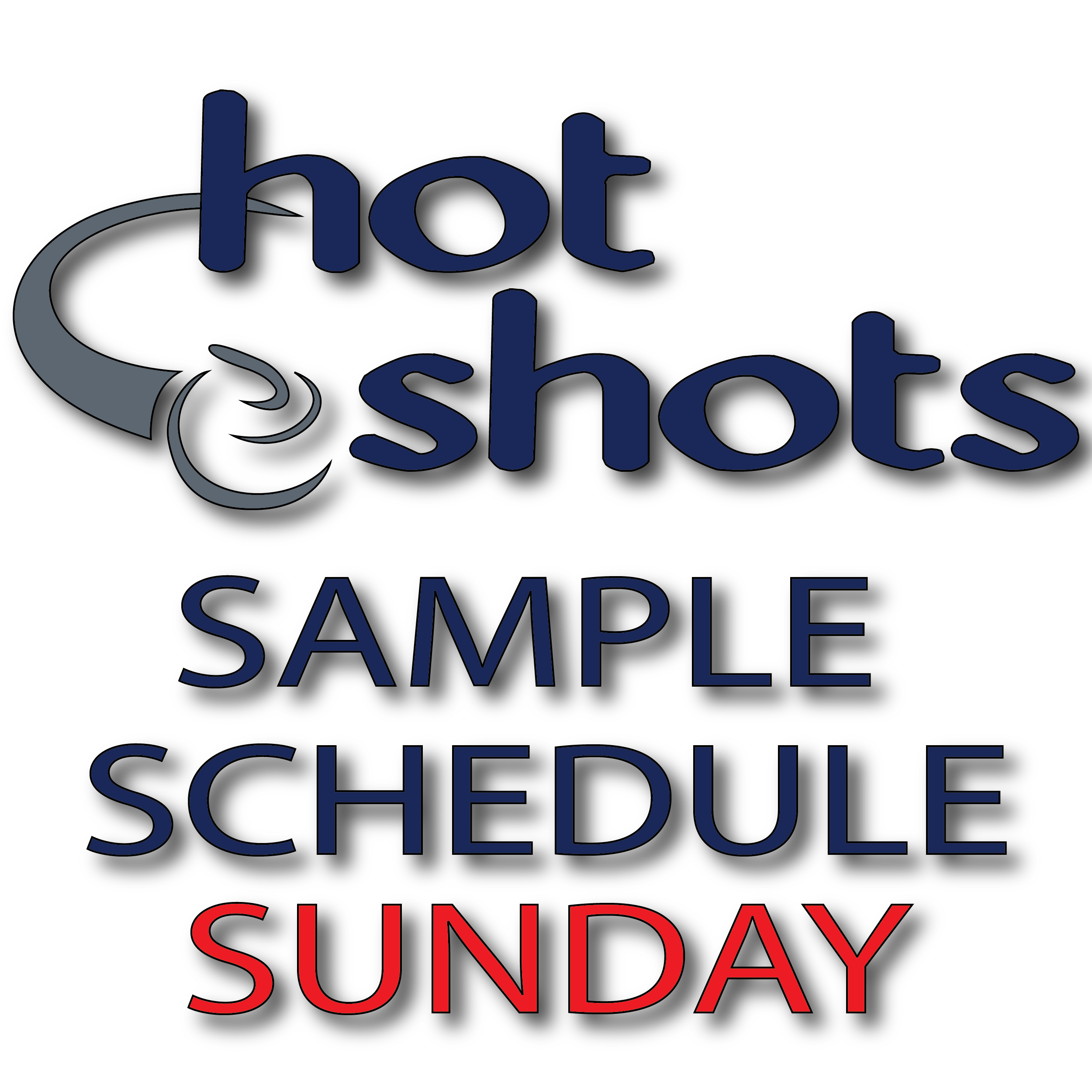 Sample Schedule Sunday - Hot Shots Curling Camp