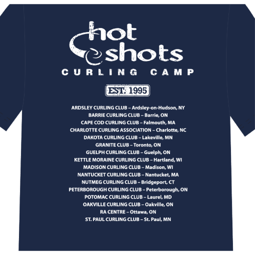 HOT SHOTS Anniversary Men’s T-Shirt Back 2