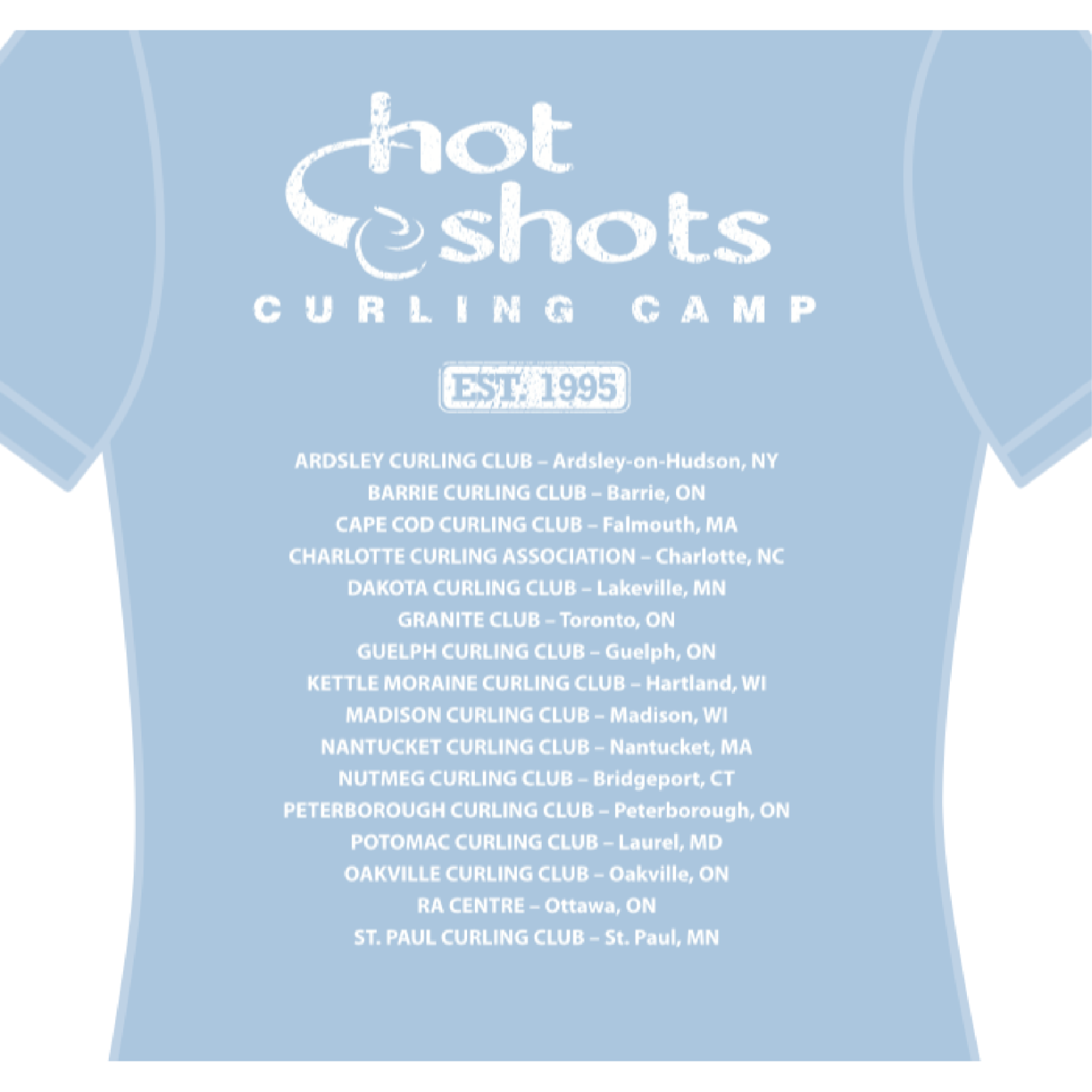 HOT SHOTS Anniversary Women’s T-Shirt Back 2